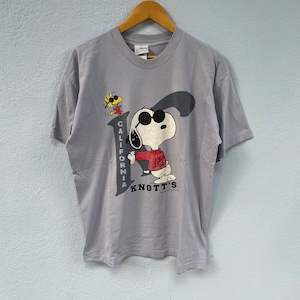 ヴィンテージ 90 年代 スヌーピー ジョー クール カリフォルニア ナッツ T シャツ