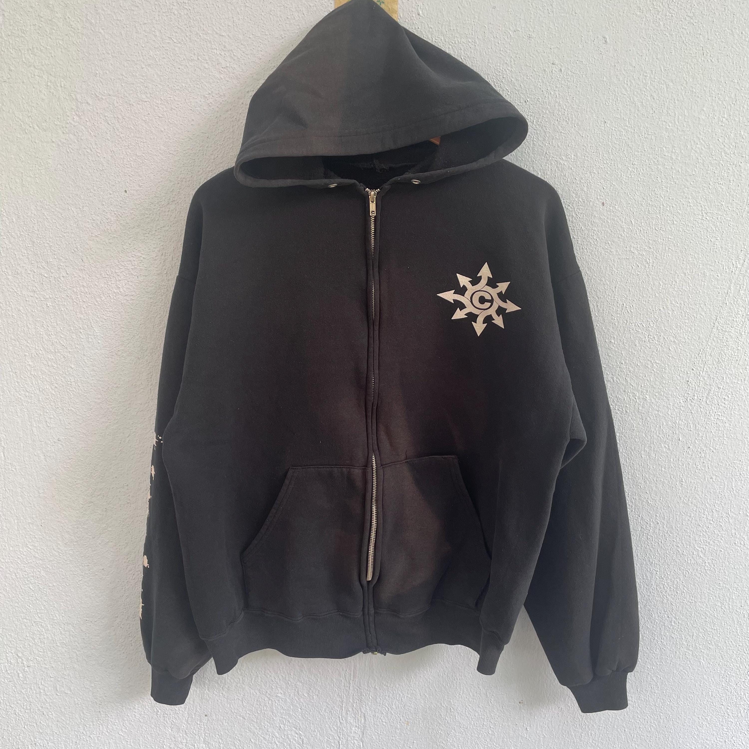 Vintage Chimaira Heavy Metal Hardcore Band Punk Hoodie Zipper 