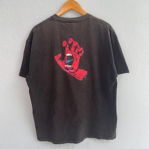 Vintage y2k santa cruz FSU skateboard screaming hand tshirt