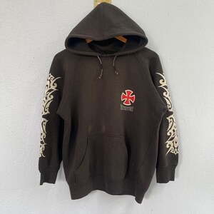 Vintage 90s Independent Truck Skate Hoodie Tribal Graphic - Etsy