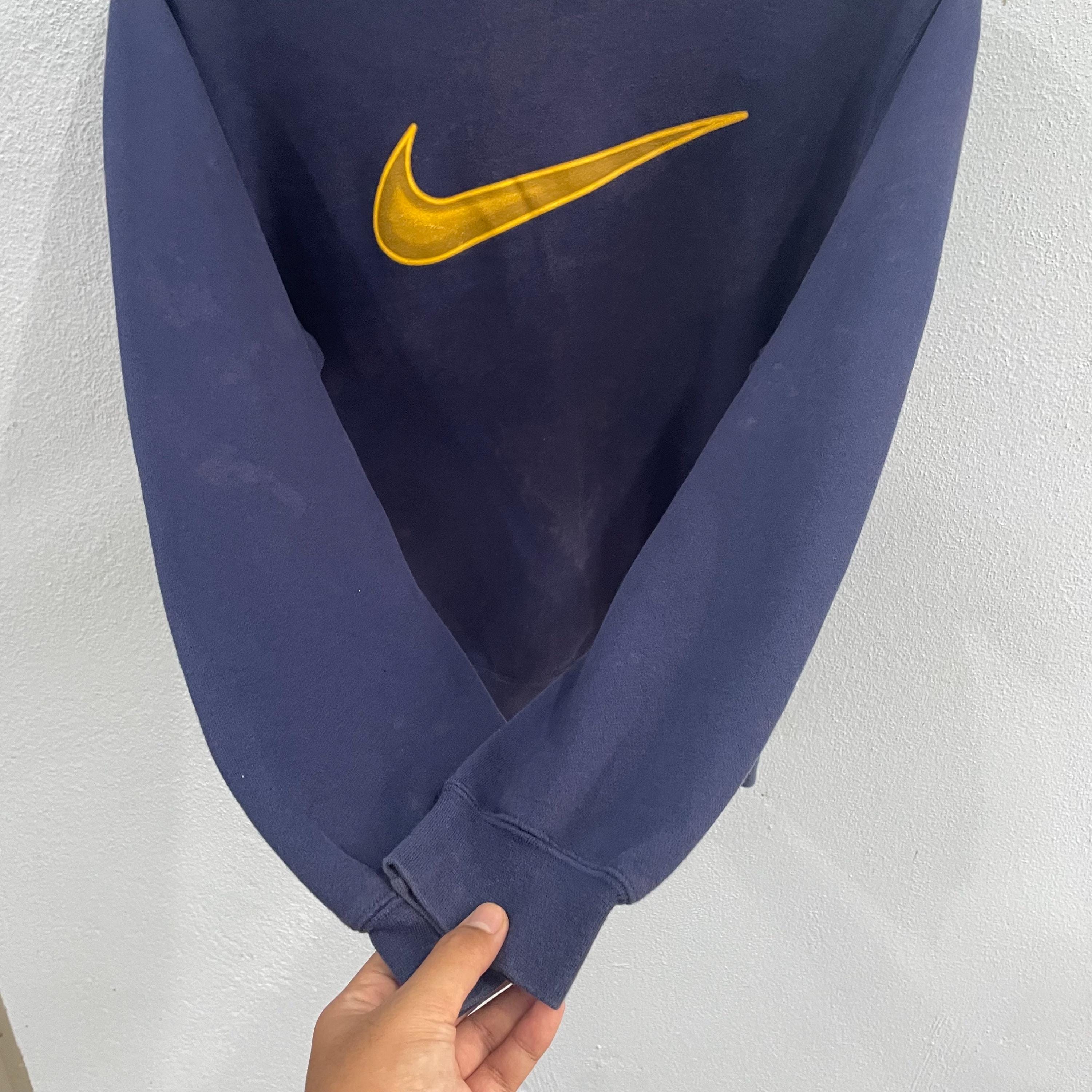 Vintage 90s Nike Swoosh Big Logo Sweatshirt - Etsy