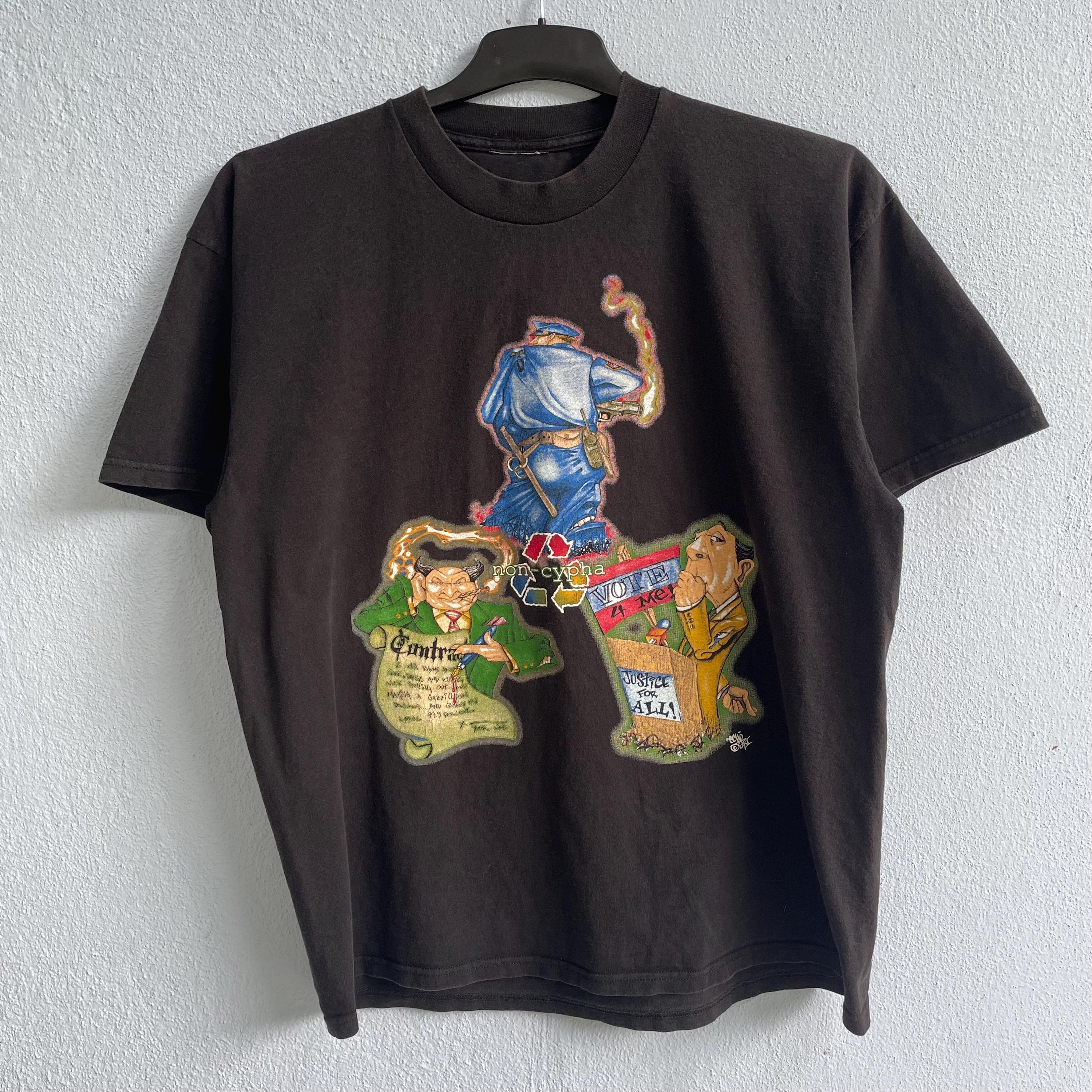 Vintage 90s Ecko Unltd Y2K Tee Non-cypha See No Evil/ Hear