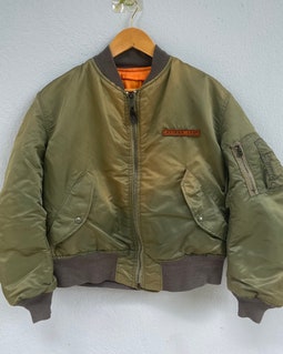 Vintage 90s Avirex USA Bomber Jacket - Etsy