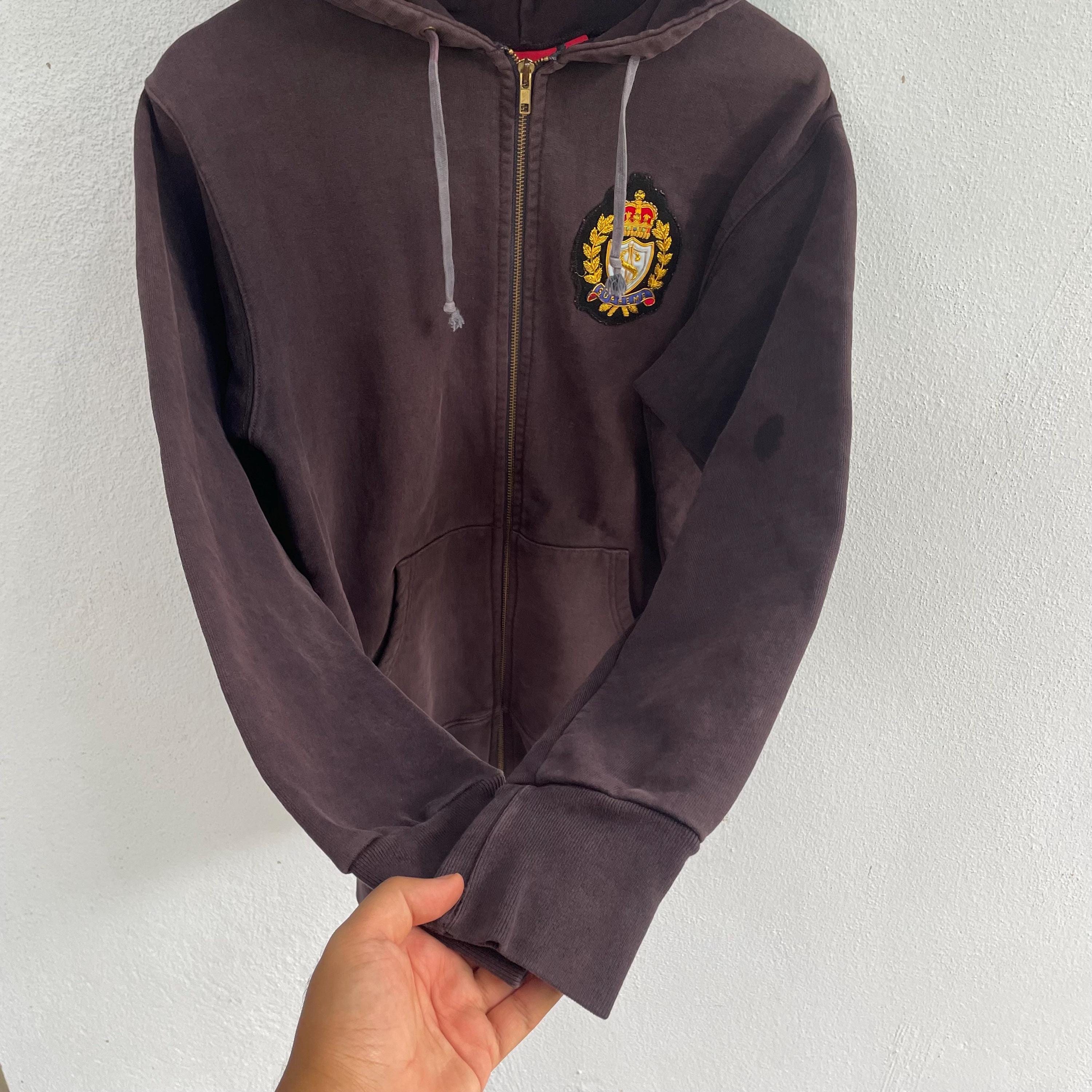 希少！supreme！MCMXCIV Emblem Zip Sweatshirt Supreme MCMXCIV Emblem Zip up Hoodie - Etsy