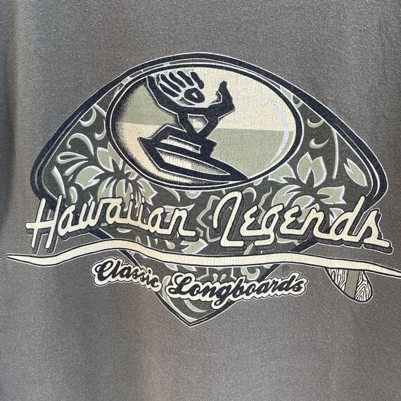 Vintage 90s Hawaiian Legend Classic Longboard Surf Tshirt - Etsy