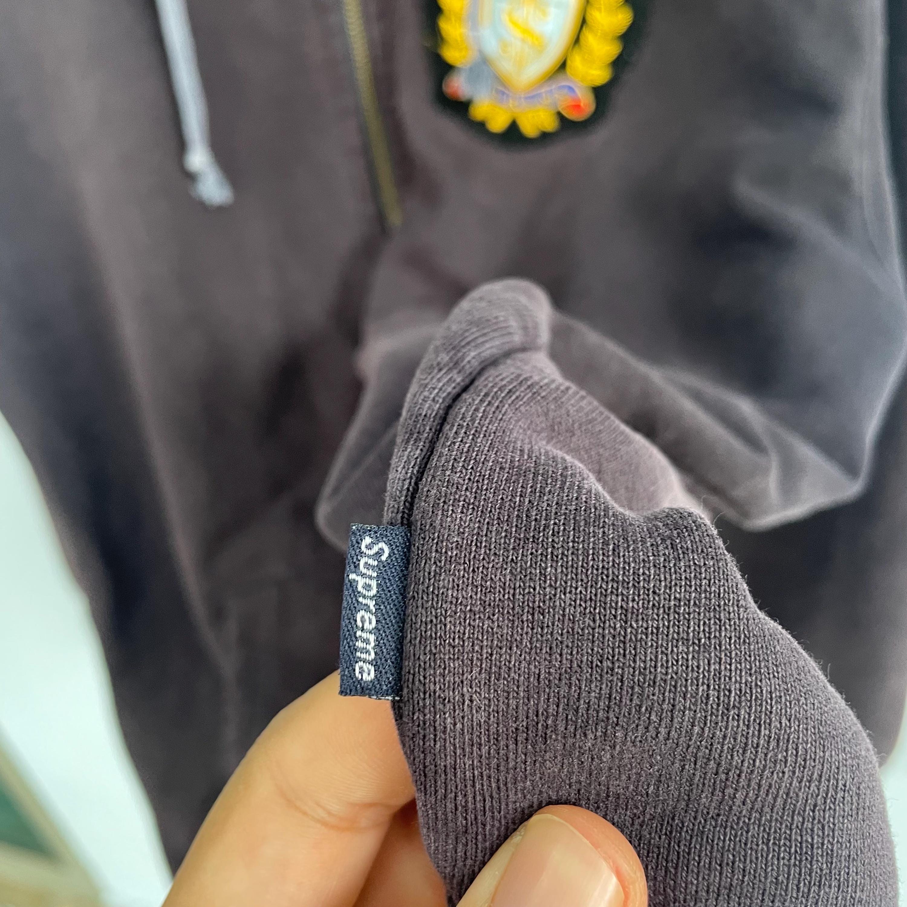 Supreme MCMXCIV Emblem Zip up Hoodie - Etsy