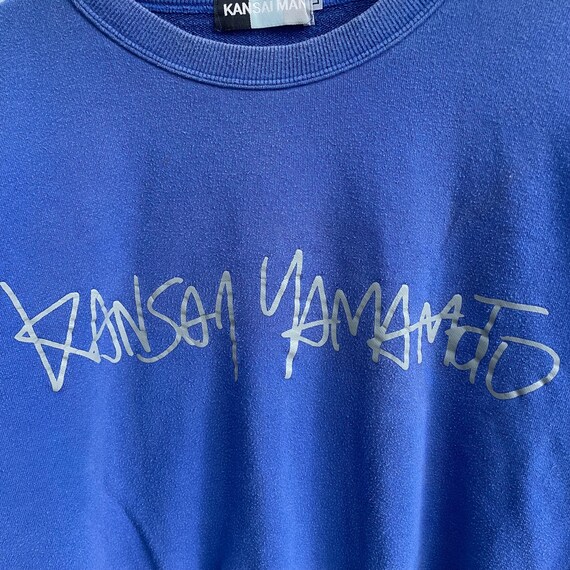 ヴィンテージ山本寛斎センターロゴスウェットシャツ - Etsy 日本