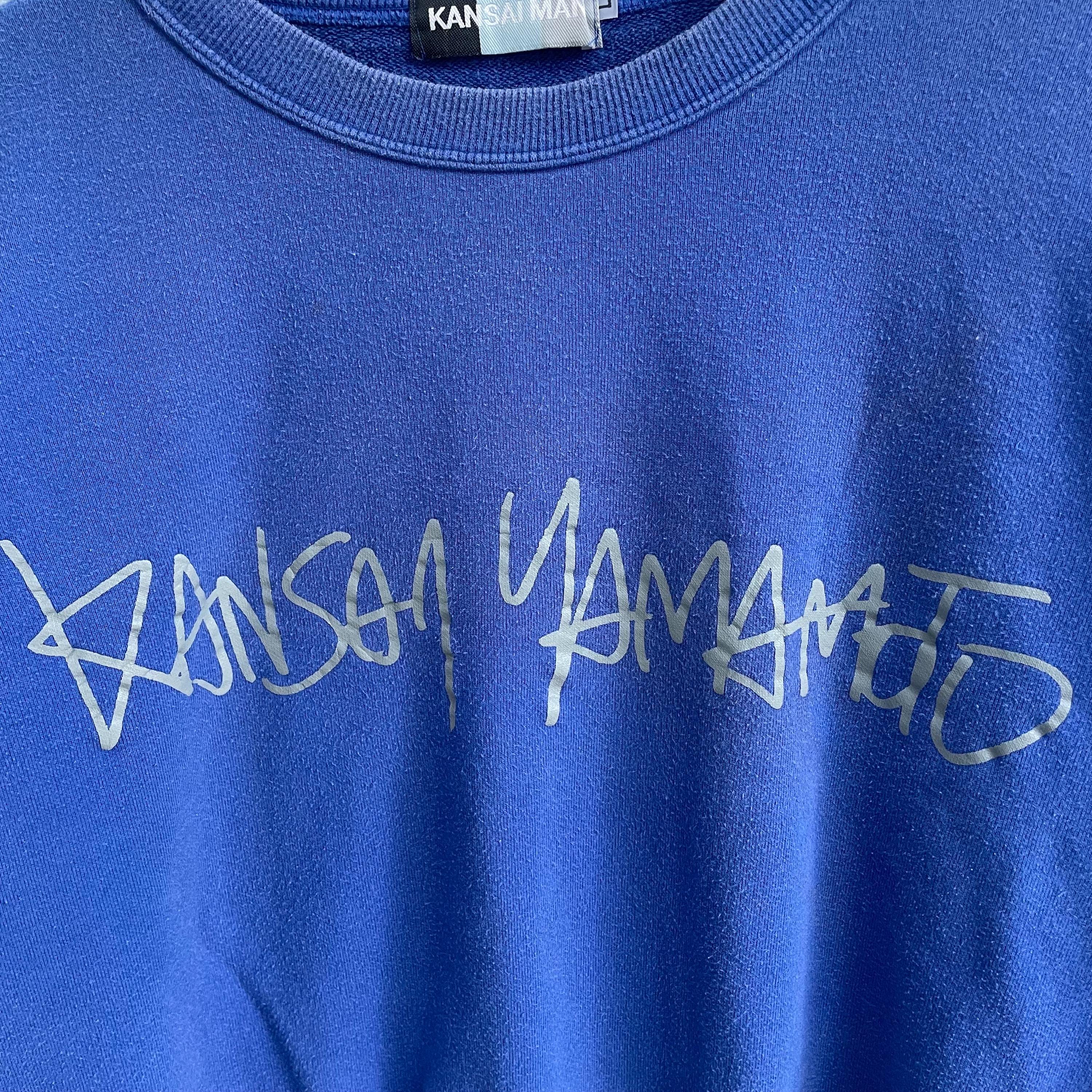 ヴィンテージ山本寛斎センターロゴスウェットシャツ - Etsy 日本