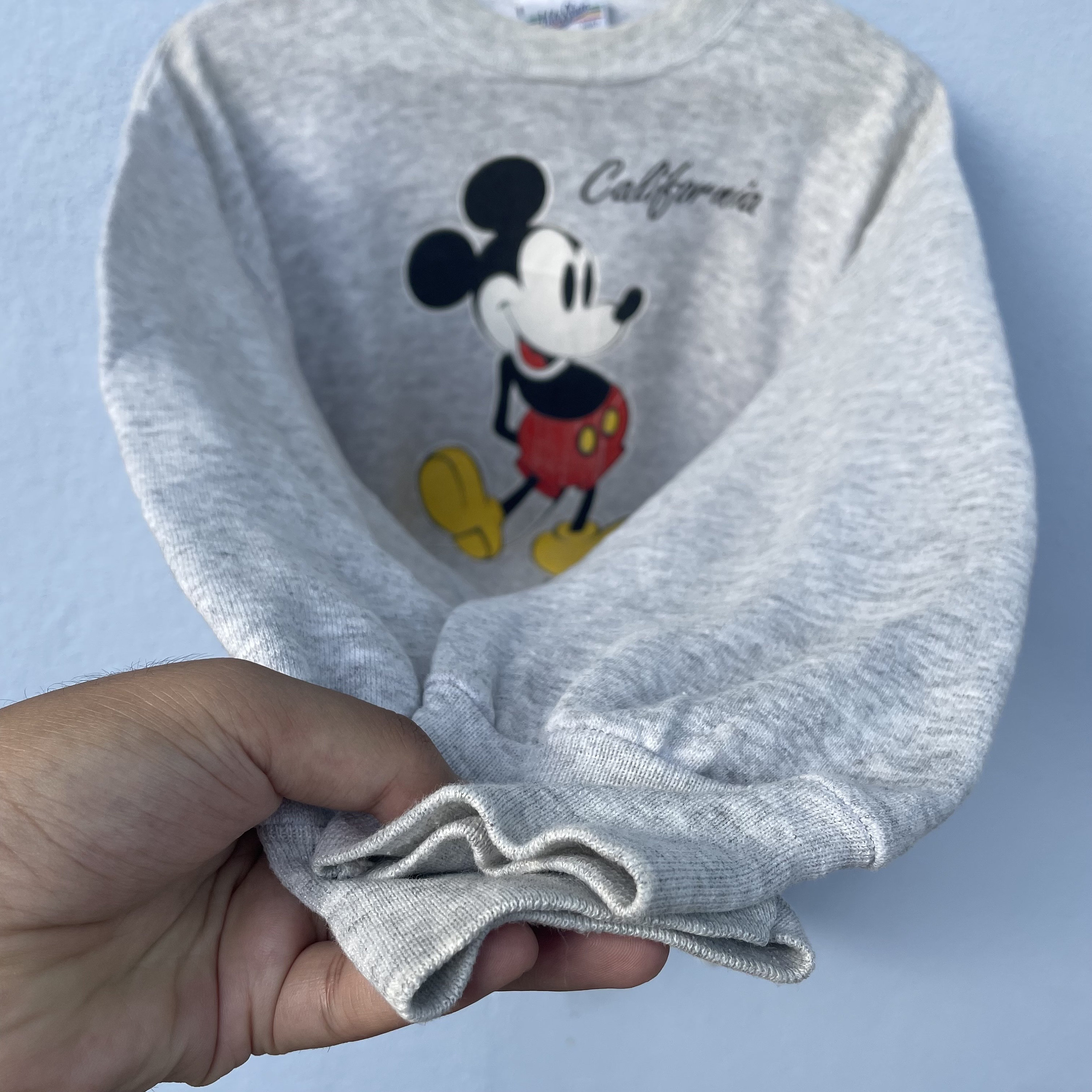 Vintage 90s Disney Mickey Mouse Velva Sheen Sweatshirt - Etsy