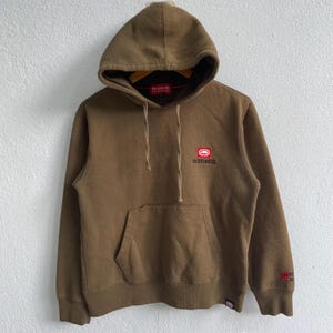 Sweat à capuche vintage ecko unltd de l&#39;an 2000 avec petit logo brodé, taille moyenne