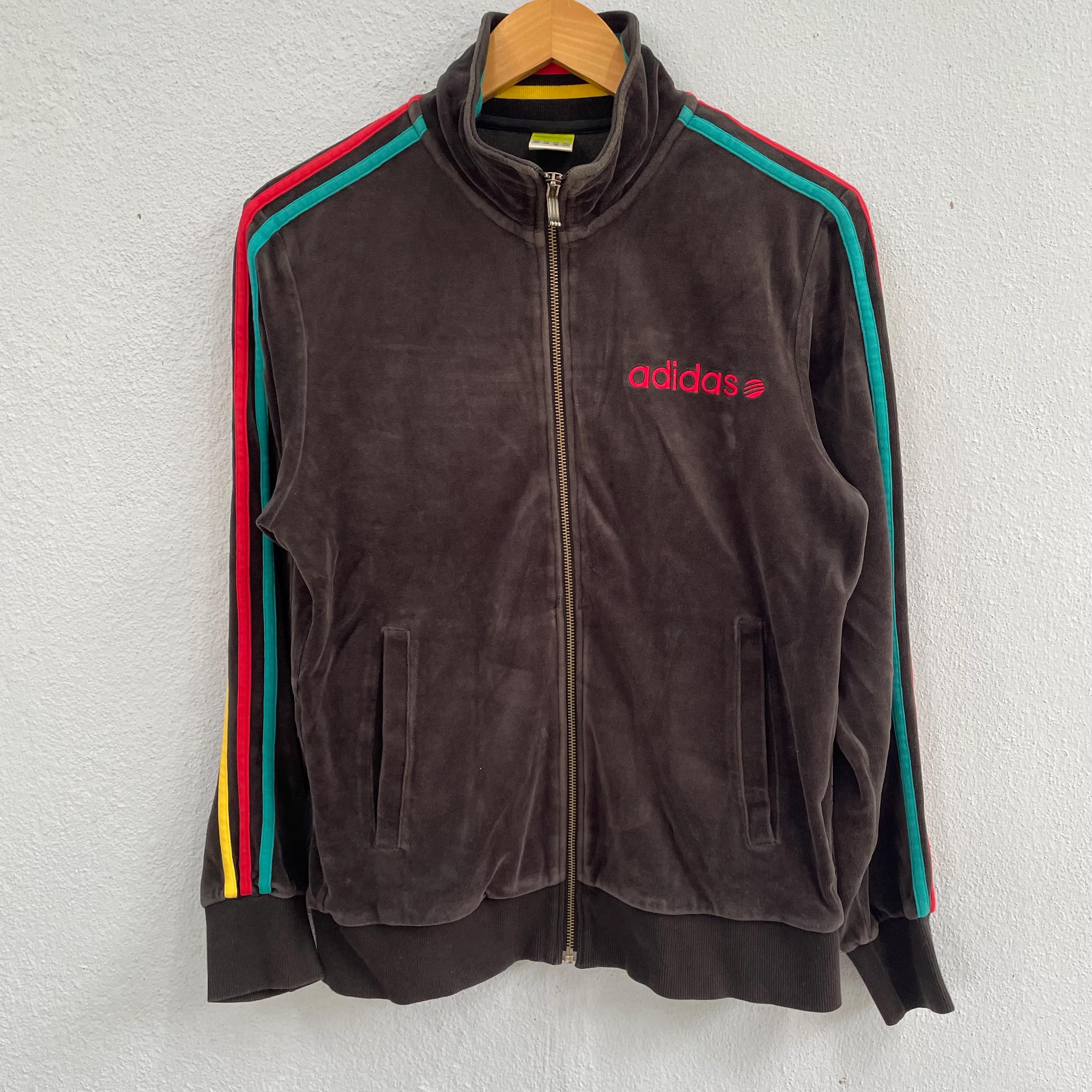 Adidas Velour Tracksuit - Etsy