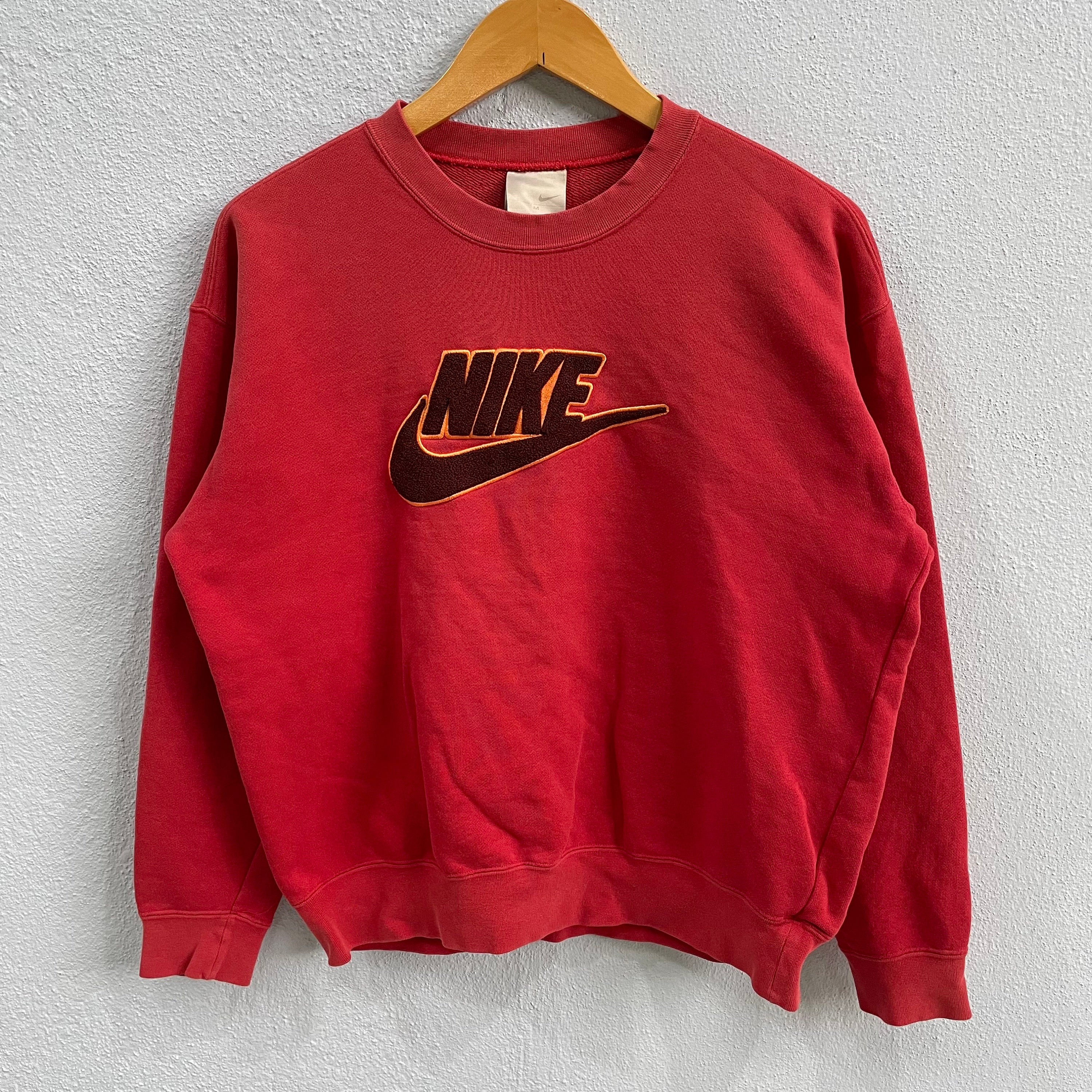 トップス used vintage NIKE swest Vintage Y2k Nike Centre Logo Sweatshirt - Etsy
