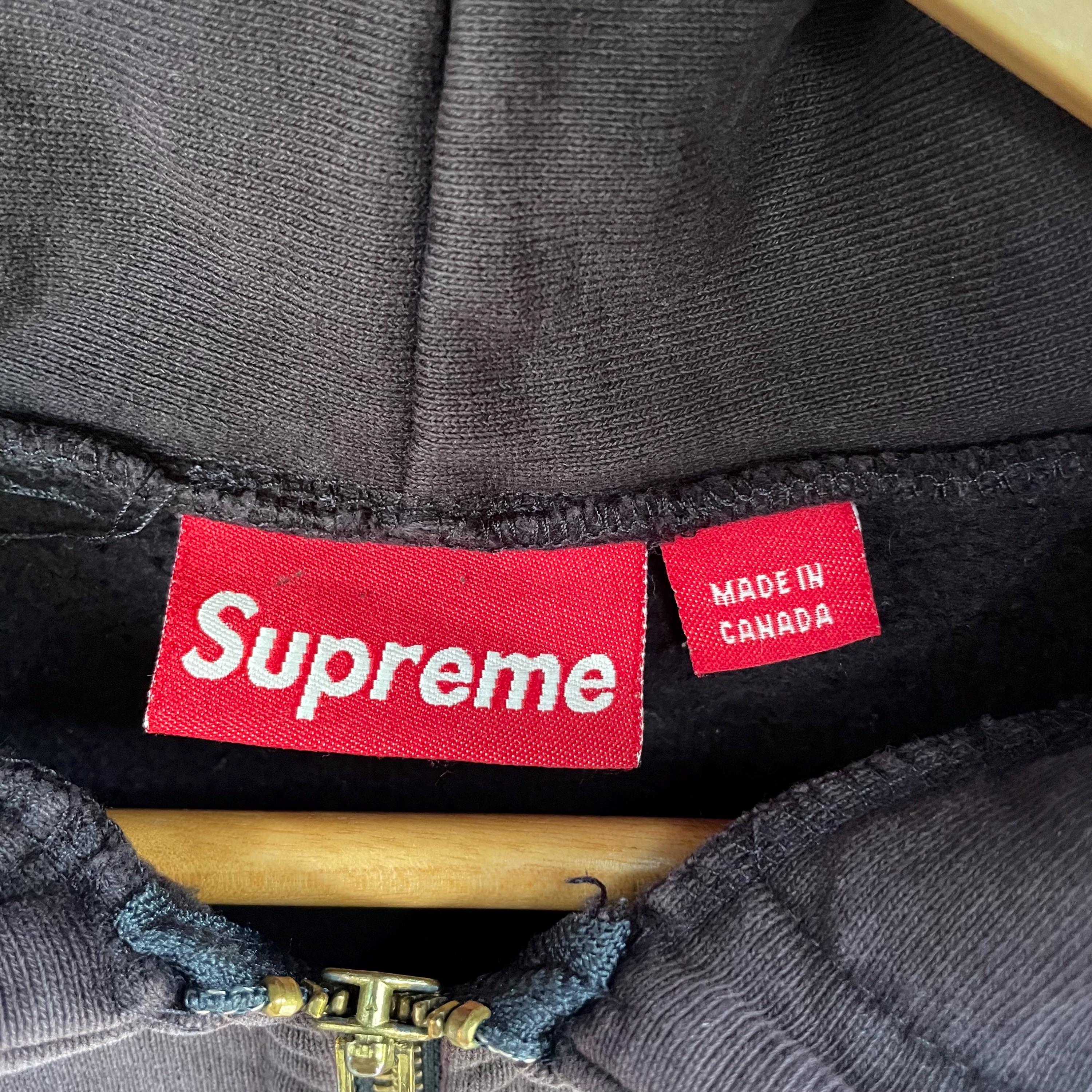 Supreme MCMXCIV Emblem Zip up Hoodie - Etsy
