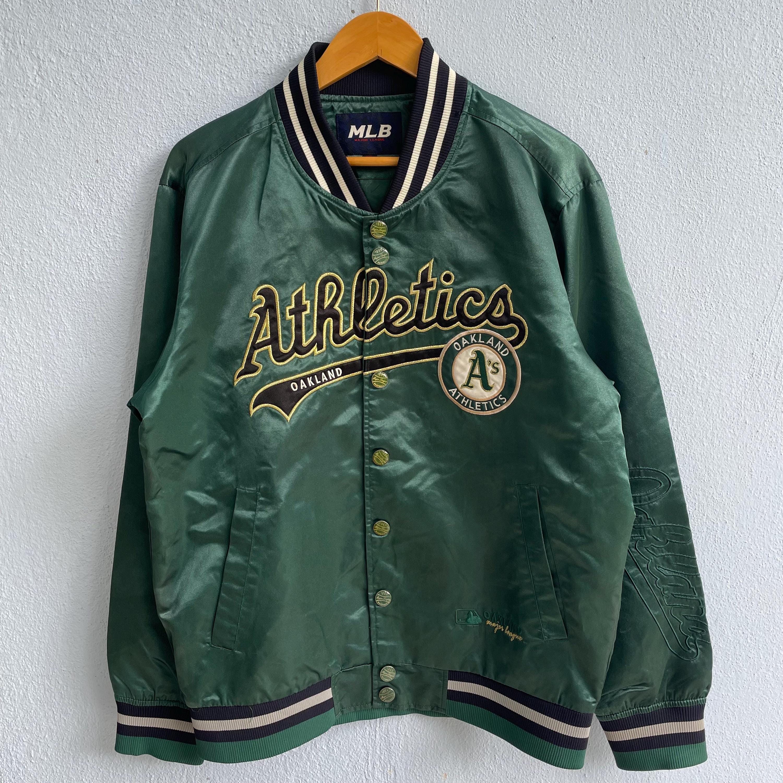 Vintage MLB Oakland Athletics Light Jacket - Etsy