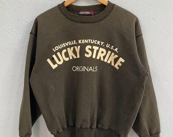 Vintage 90s lucky strike originals sweatshirt