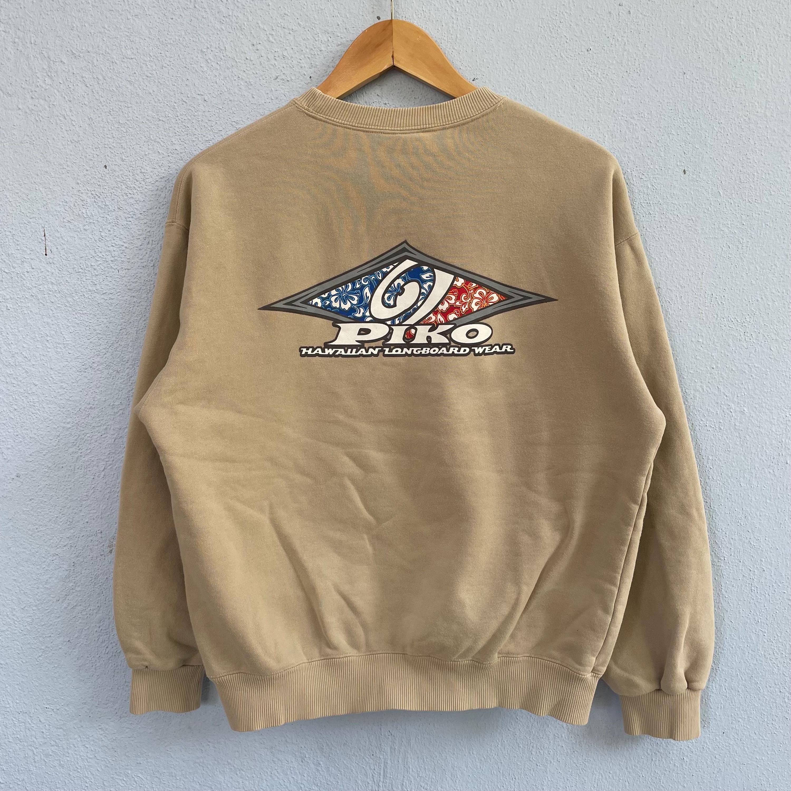 Piko Hawaiian Longboard Wear Sweatshirt - Etsy