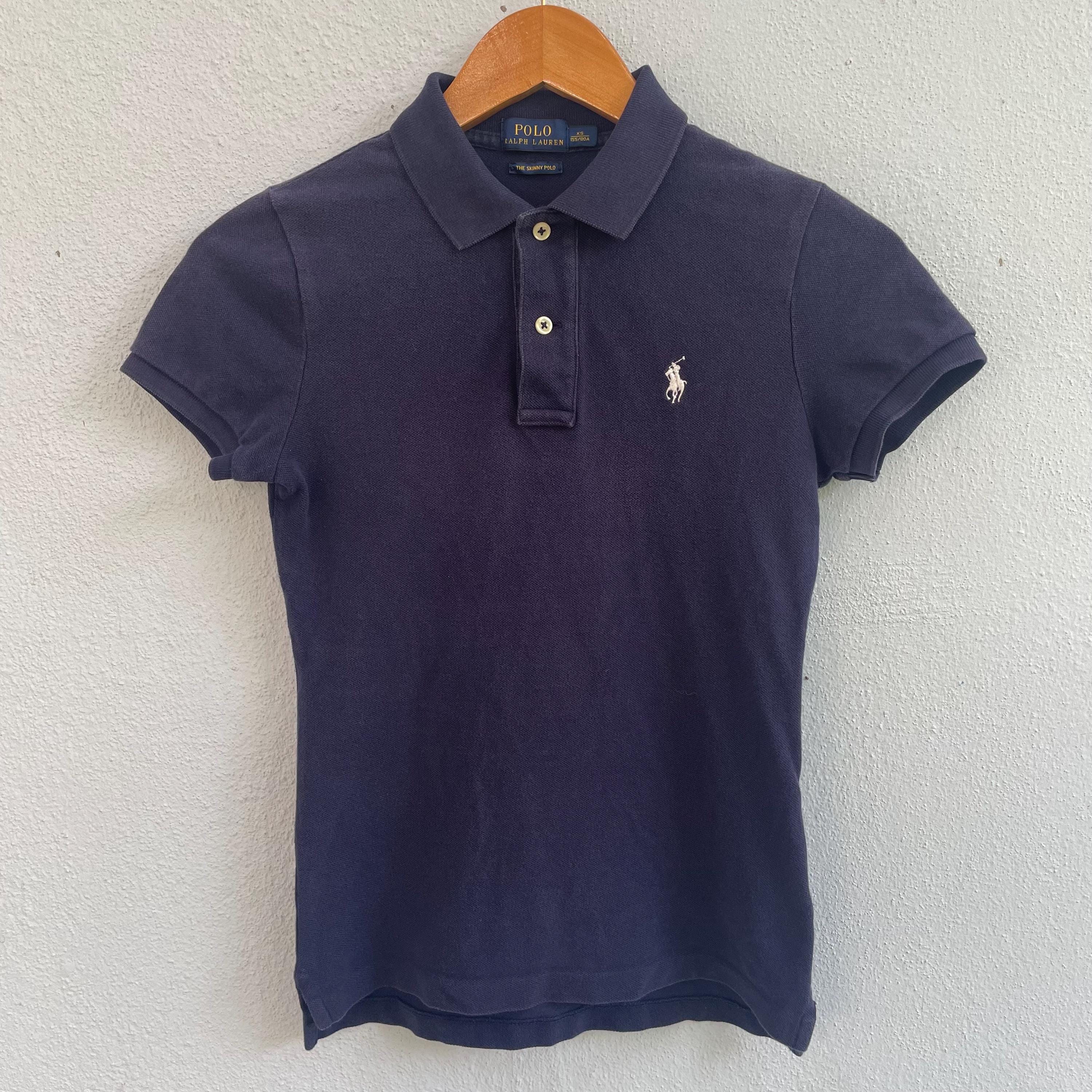 POLO RALPH LAUREN XS(155/80A) 黄色 薄手綿カーディガン