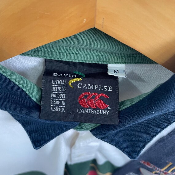 RARE! 90s Canterbury David Campese 100 Test Limited Edition Polo