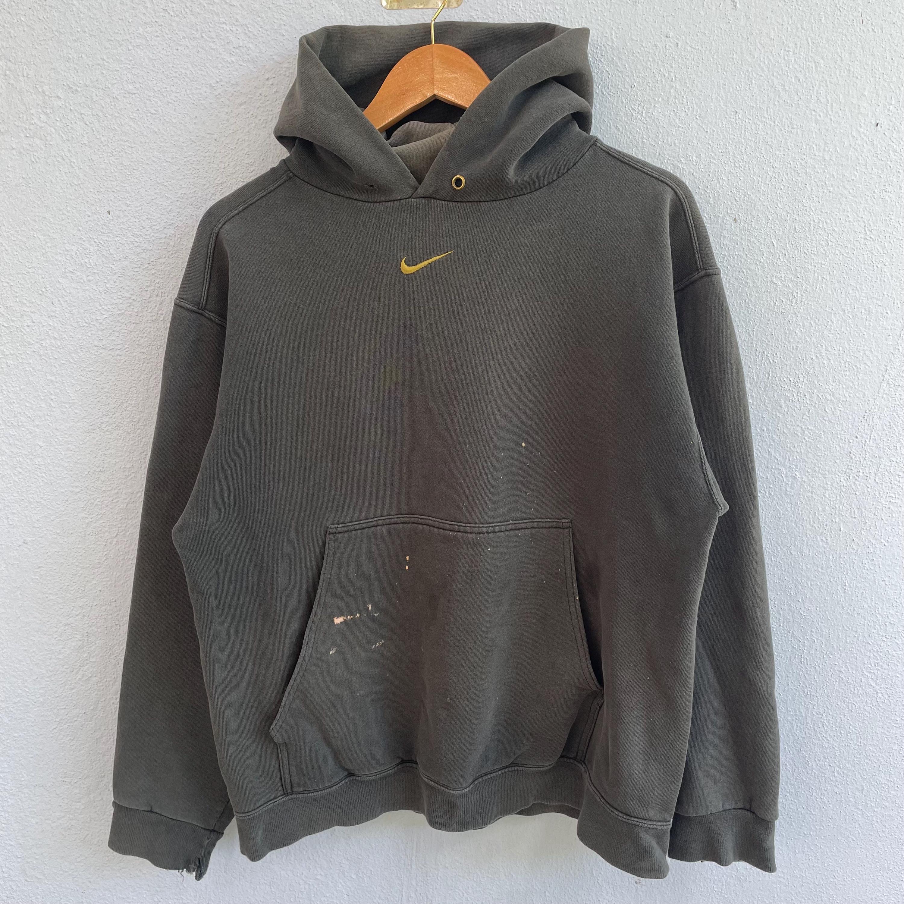 nike center swoosh hoodie men