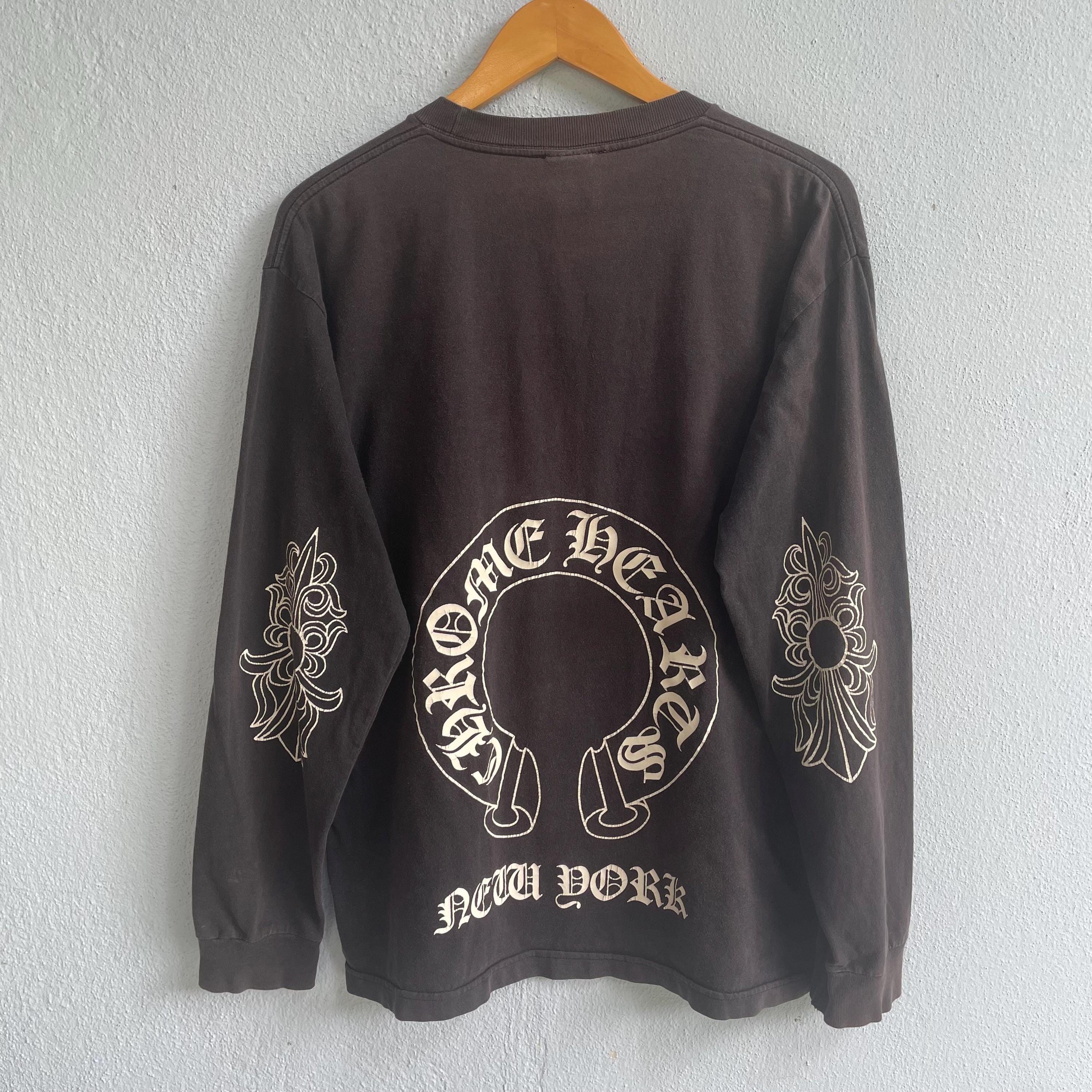 Vintage 90s Chrome Hearts New York Longsleeve Tshirt - Etsy