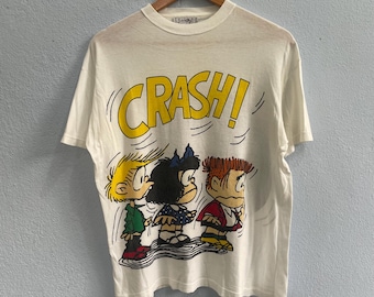 Vintage 90s Jean Charles De Castelbajac Overprinted Tee Size L - Etsy