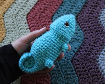 Crochet Chameleon