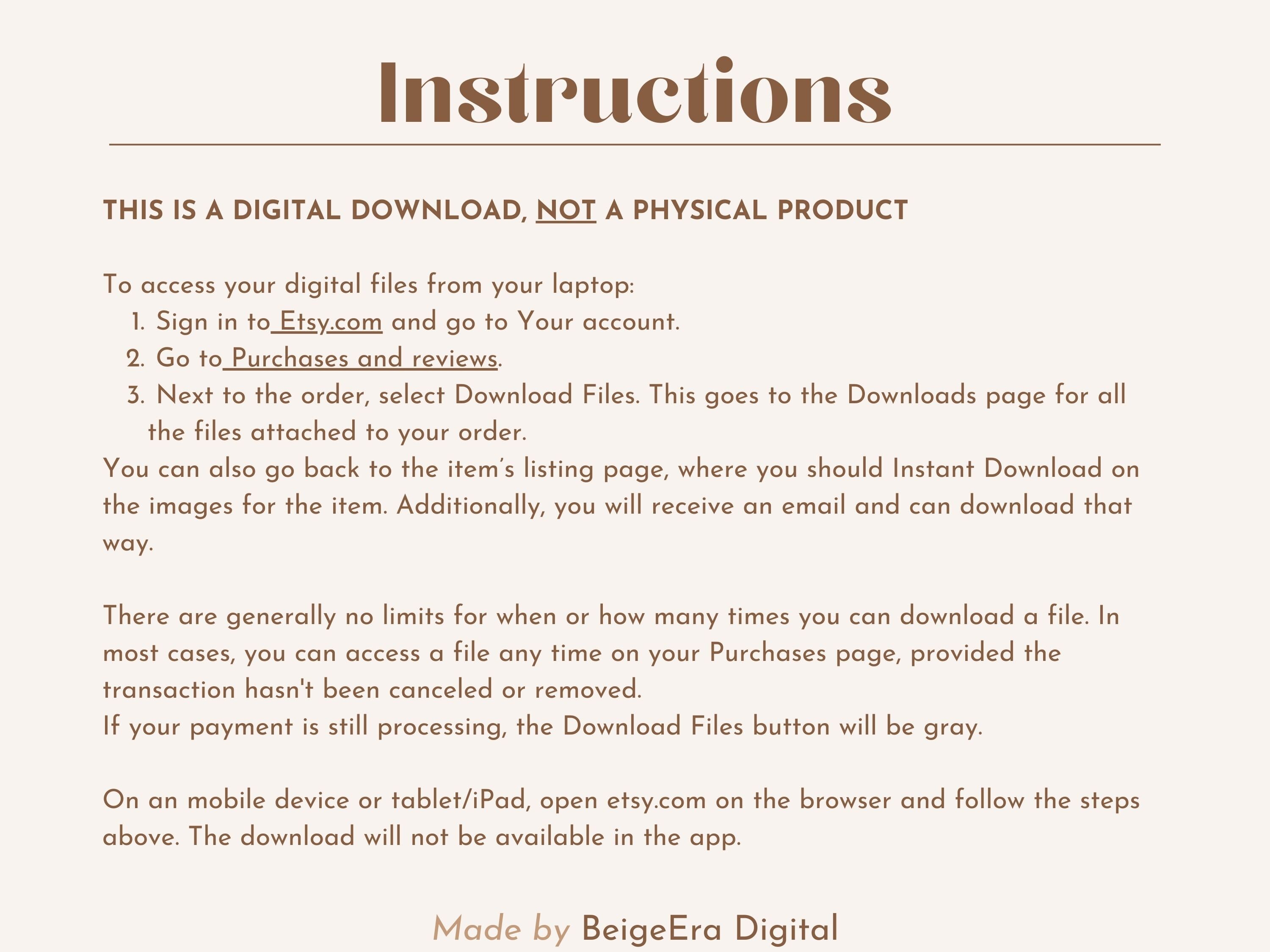 Ten Daily Affirmations Digital Download, Daily Affirmation List ...