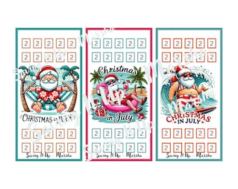 Christmas In July Savings Challenge, Mini Monday Savings Challenge, Low Income Savings Challenge