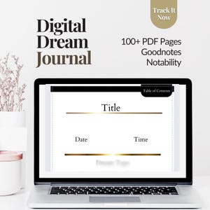 Christelijk digitaal droomdagboek | Maak contact met Gods stem | Ideaal voor iPad en iPhone