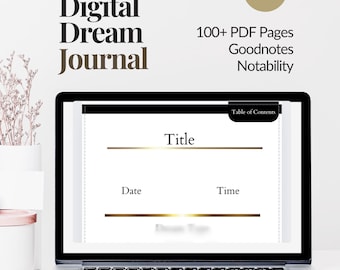 Christliches Digitales Traumtagebuch | Verbinde dich mit Gottes Stimme | Ideal für iPad & iPhone