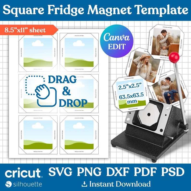 Fridge Templates, Maker Template, Machine Template
