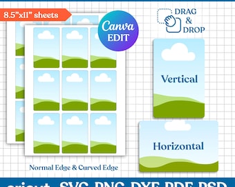 Plantilla de photocard de K-Pop, plantilla oficial de photocard, tarjeta de fan de Kpop, tarjeta temática de Kpop, plantilla de photocard, imprimible, hazlo tú mismo, editable en Canva