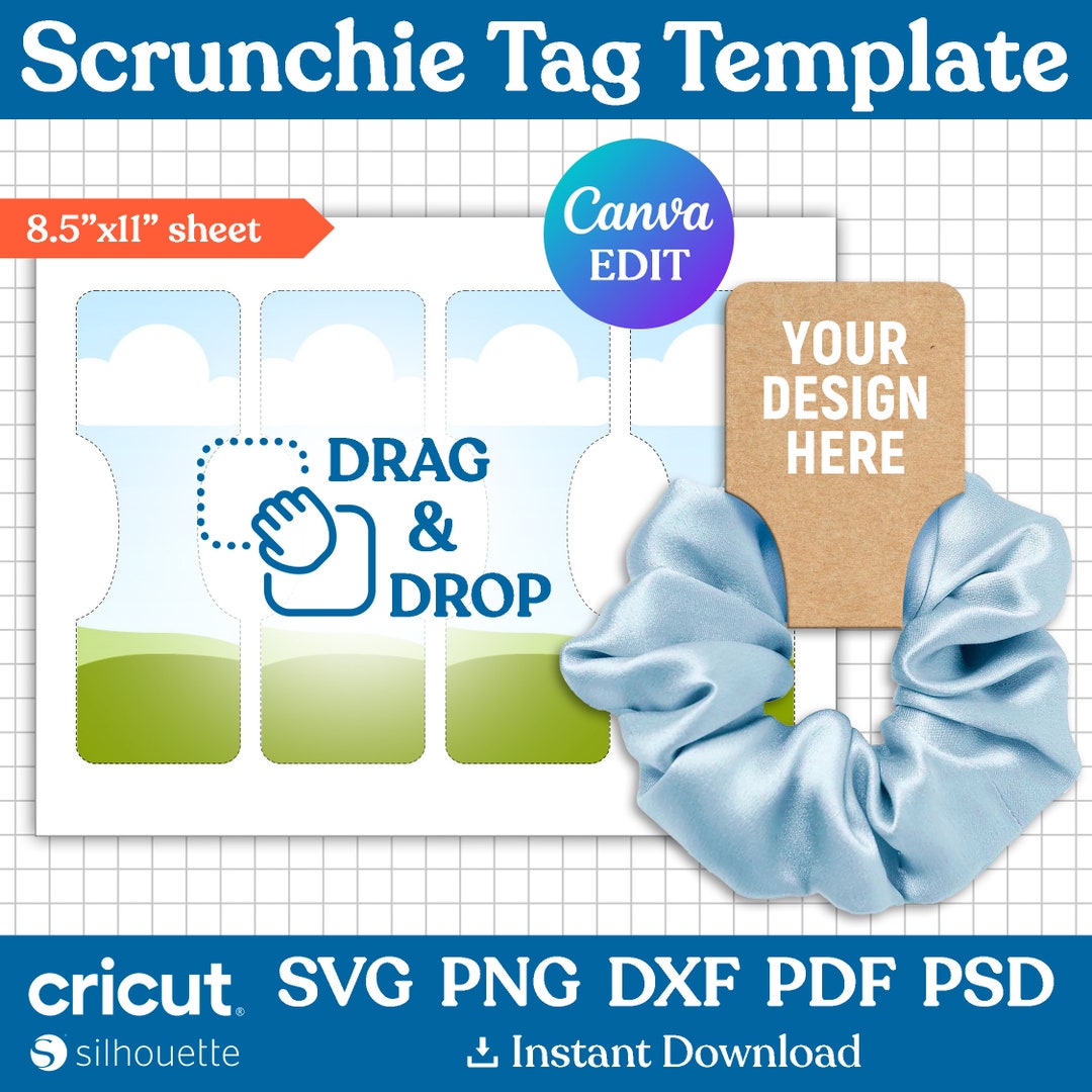 Scrunchie Tag Template Scrunchie Tag Svg Scrunchie Label Template Scrunchie Tag Template Scrunchie Tag Svg Scrunchie Label Template