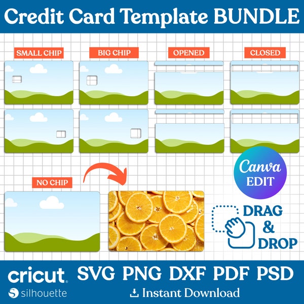 Debit Card Template Sticker Etsy Debit Card Template Sticker Etsy