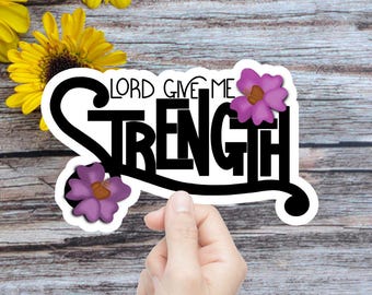 Strength Sublimation Design, Christian PNG, Digital Design, Sticker pattern, Religious Sublimation, Jesus Design,