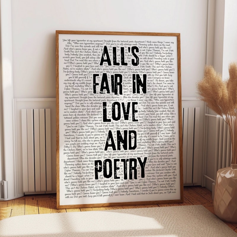 All #39 s Fair Poster Etsy