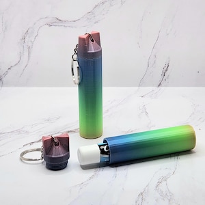 Keychain Lip Balm Holder Carrying Case