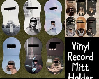 Schallplatten Handschuhe Halter