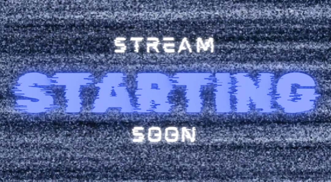 Animated Static, Starting, BRB, END OFFLINE Layout - Etsy