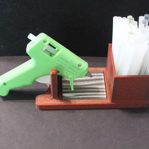  Wood Hot Melt Glue Gun Stand，Glue Gun Stand，Stand for Hot Glue  Gun with ，Glue Stick Holder : Arts, Crafts & Sewing