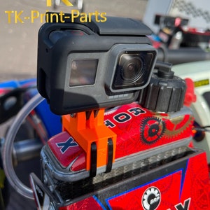 Kart Gopro® Action camera holder Rotax Max Tony CRG Sodi LN Racing kart DD2 Iame X30 image 2