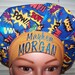 Personalized Bouffant Surgical Scrub Hat - adjustable