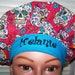 Personalized Bouffant Surgical Scrub Hat - adjustable