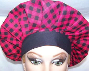 Personalized Bouffant Surgical Scrub Hat - adjustable