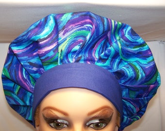 Personalized Bouffant Surgical Scrub Hat - adjustable