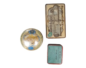 Vintage French tins
