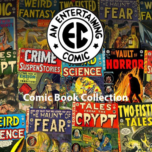 EC Comics (Max Gaines) Digital Comic Book Collection 60+GB 1000+ Ausgaben