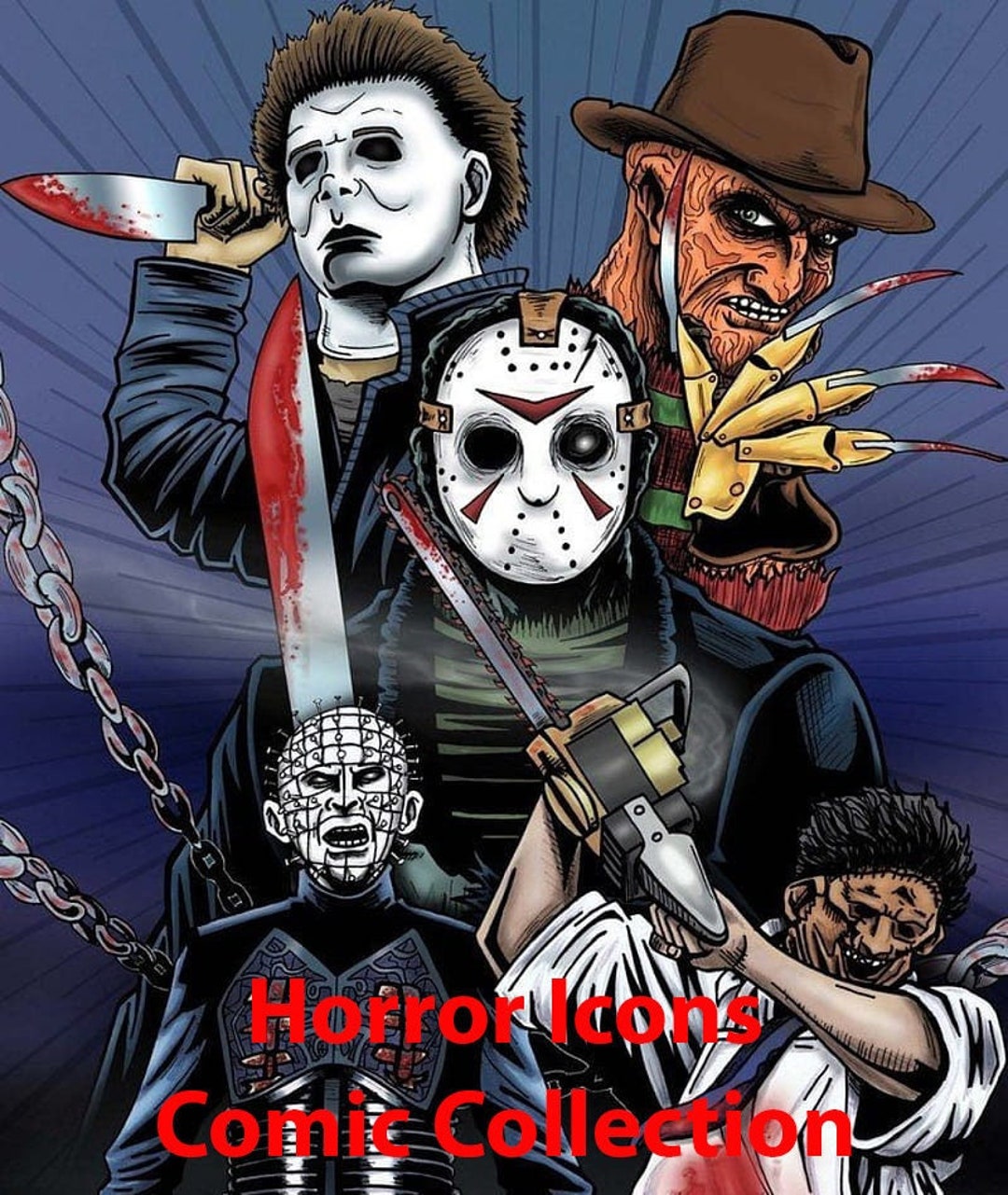 Horror Movie Icons Digital Comic Collection chucky, Evil Dead ...