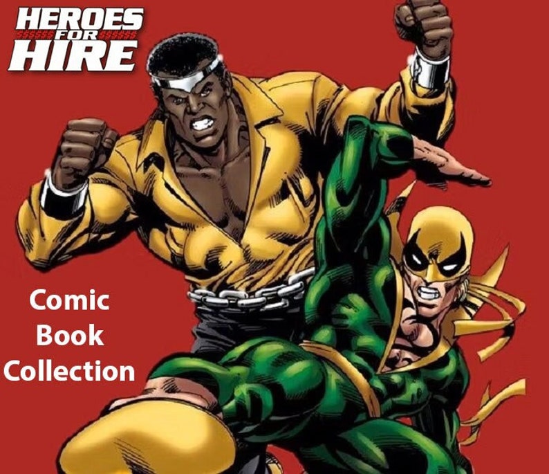 Heroes for Hire Digital Comic Collection Luke Cage, Iron Fist 60GB 1400 issues image 1