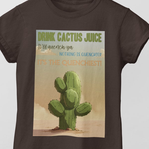 Sokka Cactus Juice T Shirt Sokka Quote Avatar Shirt Série drôle de bande dessinée chemise citation enfance fandom merch cadeau pour chemise ATLA, citation ATLA